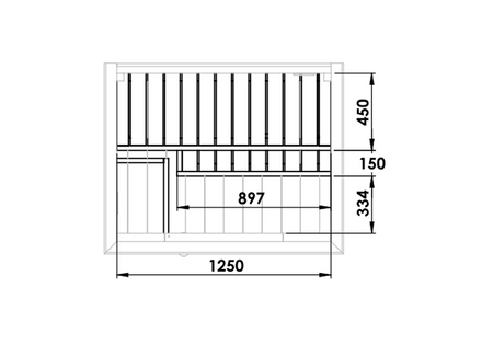 Bali S Home Sauna – Prostrana unutarnja sauna za 2 osobe s električnim grijačem, savršena za opuštanje u udobnosti vlastitog doma.