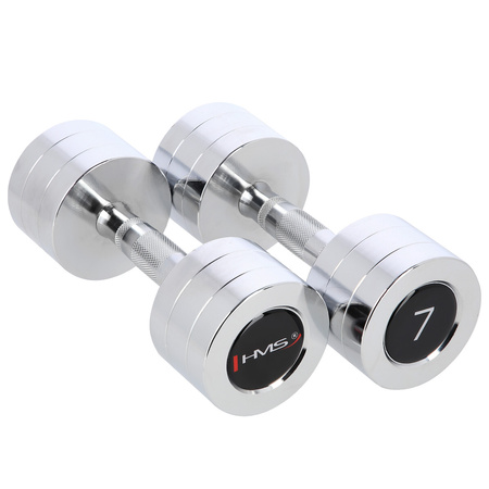 Chrome Dumbbells (2 pcs.) HMS
