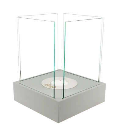 Vrijstaande biohaard Sunset Garden Mini grijs mat