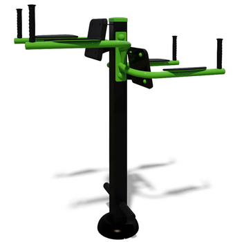 Bauchmuskel-Trainingsstation (Captain’s Chair) SM125 – Outdoor‑Gerät für 2 Personen