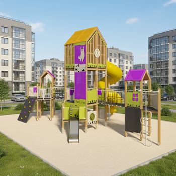 Playground "Big City-14" TE944 – Modern play set for children