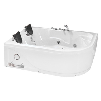 Carmen 631RH rechts weiß Whirlpool Badewanne 180x120 cm – Komfort und Luxus in Ihrem Badezimmer
