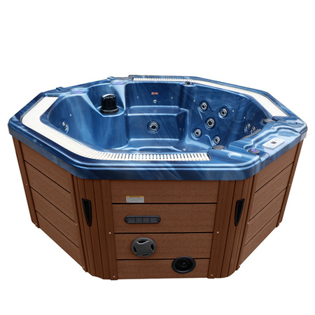 Vrtni jacuzzi SPA107 220x220 cm – luksuzna SPA kada za 6 osoba