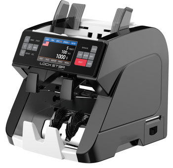 Extralink LockStar X-1000 | Profesionāls nominālvērtību banknošu skaitītājs | UV, IR, MG, CIS