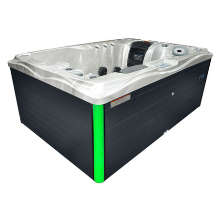 Dārza džakuzi SPA749 200x135 - Spa vanna ar strūklu un LED apgaismojumu