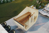 Outdoor sauna SUSI for 2-3 people with Harvia Vega sauna heater + freebies | cosmetics + sauna accessories | Finnish sauna | thermwood | Thermally Modified Wood