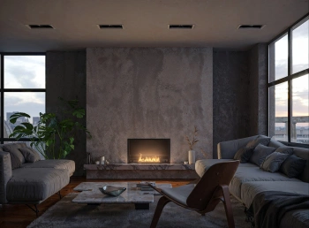 INSIDE BLACK 800 bio-fireplace burner – style, comfort and ecological warmth