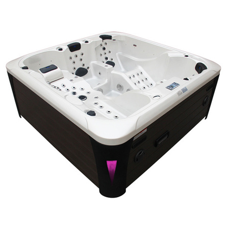 Dārza džakuzi SPA403 230x230 cm - ekskluzīva spa vanna 4 personām