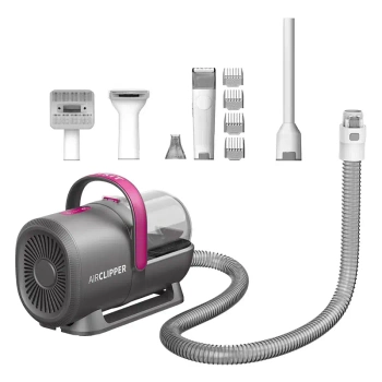 Petkit AirClipper 5 az 1-ben porszívó / állatszőrzet-ápoló készlet