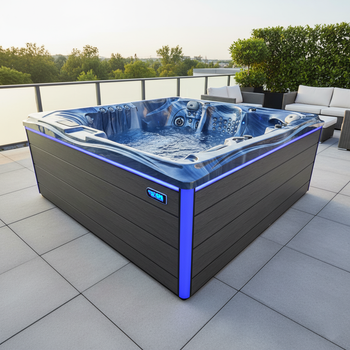 Garten-Jacuzzi SPA746 Wanne 230x230 cm – Luxuriöse Entspannungszone