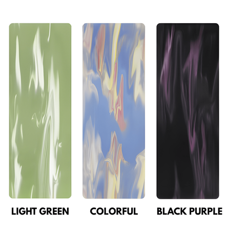 Csúszásmentes PU természetes gumi 5mm jógamatrac | Professzionális prémium gumi és bőr PU szőnyeg | Quality-Spa Fitness