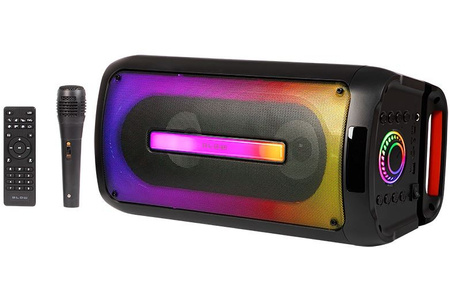 BLOW CityLIGHT 160W Bluetooth reproduktor s mikrofonem a dálkovým ovládáním - ideální pro hudbu a karaoke
