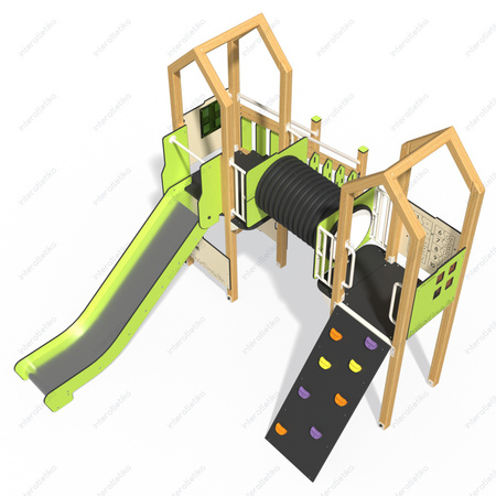 Rotaļlaukums-Liešanas māja rotaļu laukuma komplekss