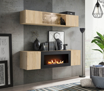 Sodoben bio kamin HJ FV N3 - kamin na bio gorivo brez vonja