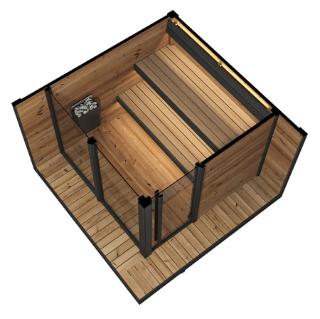HIKI L Garden Sauna – luxury that starts in your garden