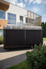 Sauna de jardin moderne CUBE MODERNO PLUS SC - extérieur avec fonction relaxation