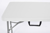Klappbarer Cateringtisch, Länge 240 cm – weiß