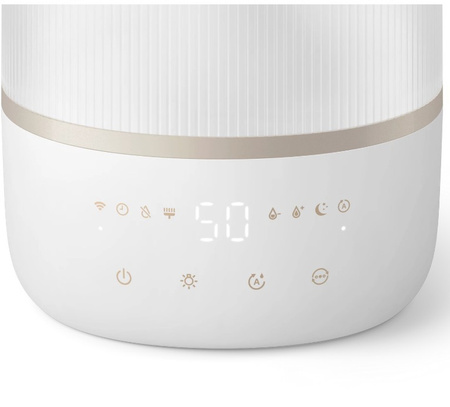 Humidificador Philips Série 1000 HU1510/04/ Com tecnologia SkyMist - distribui a humidade uniformemente