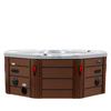Jacuzzi ogrodowe SPA107 220x220 cm – luksusowa wanna SPA dla 6 osób