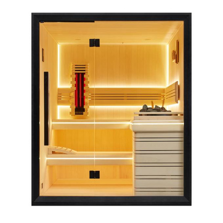 Siseruumide saun OFS07-1 – Kuiv saun infrapuna kütteseadmega
