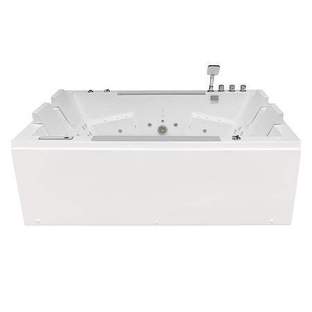 KARI 942 Fehér 180x120 cm-es hidromasszázs kád - Modern fürdőszoba Spa fürdőkád