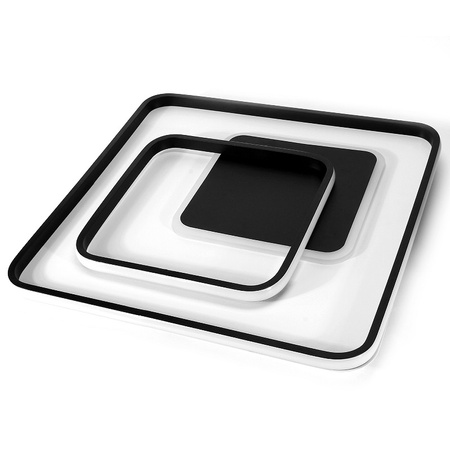 PLAFOND LED LIGNES ET CARRÉS 88W + TÉLÉCOMMANDE DL-G04