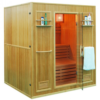 Sauna seca MO-EN4 con calentador HARVIA de 6 kW | Wellness | Relax | SPA | Lista para Montar | Relajación de Lujo