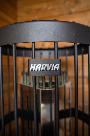 Nowoczesna sauna ogrodowa CUBE MODERNO PLUS SC - zewnętrzna z funkcją relaksacyjną