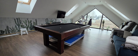 Mesa de billar Marcus: mesa de billar profesional para casa y club