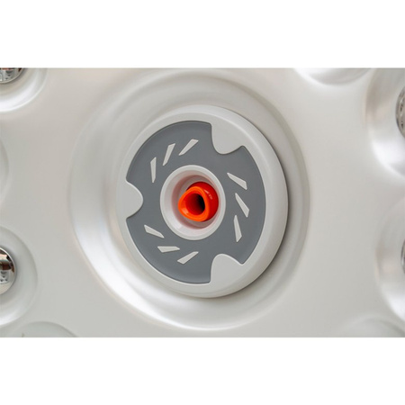 Dārza džakuzi SPA516 White Pearl ar antracīta korpusu 170x210 cm - kompakta greznība jūsu dārzā