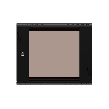 "Extralink Premium" 9U 600x600 juoda | stovo spinta | montavimas be įrankių, tvirtinama prie sienos