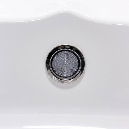 SIGNA 635 mullivann valge 150x150 cm - elegants ja lõõgastumine teie vannitoas