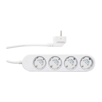 12A Shelly Power Strip 4 Gen4 Zigbee/Matter smart strømuttak