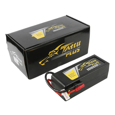 Tattu Plus 10000mAh 22.2V 25C 6S1P Lipo Pack батерия с AS150+XT150 конектор