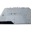 Tugela 913 black whirlpool bathtub 170x130 cm – designer corner SPA bathtub