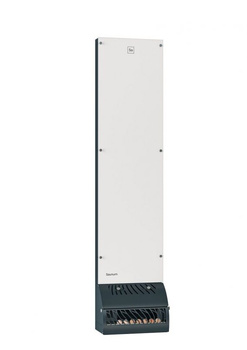 Sauna Circulator | Saunum Base Solution Short Air Conditioner | Anthracite and White Glass for Modern Saunas