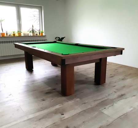 Table de billard Hektor – 3‑en‑1 : billard, table à manger et tennis de table