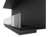 Elegant biofireplace Inside C1200 v1 — minimalist fireplace for recess installation (3 l, 1000 mm burner)