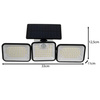 Solcellelampe 180 LED Izoxis 24889