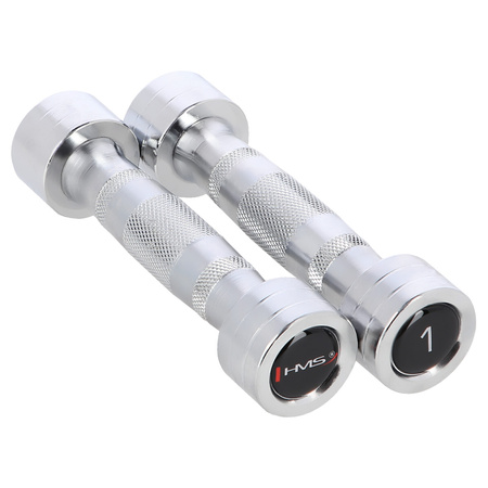 Chrome Dumbbells (2 pcs.) HMS