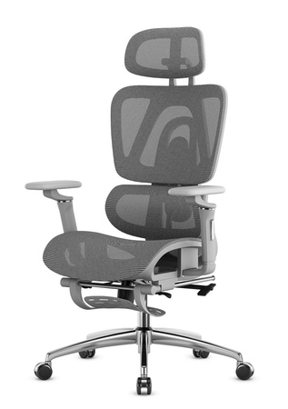 Mark Adler Expert 7.9 ergonomisk stol - komfortabel kontorstol med justering, lændestøtte og mesh ryglæn