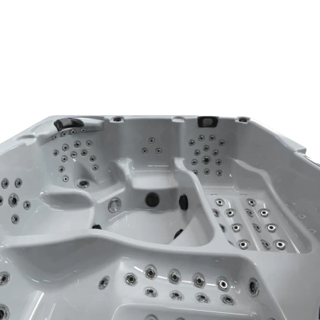 Jacuzzi extérieur encastré pour 5 personnes V01 – Baignoire SPA de jardin avec hydro‑massage