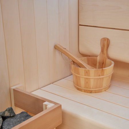 Sauna OFS05-2 – Sauna finlandese/asciutta multifunzionale – Sauna interna