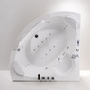 Гідромасажна ванна SIGNA 635 біла 150x150 см - елегантність та релаксація у вашій ванній кімнаті