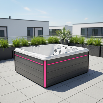 Havejacuzzi SPA754 – elegance og afslapning i din have
