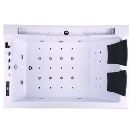 Fenix ​​​​606AH δεξιά λευκή μπανιέρα με υδρομασάζ και θερμαντήρα 180x120 cm – πολυτέλεια, άνεση και χαλάρωση στο μπάνιο σας