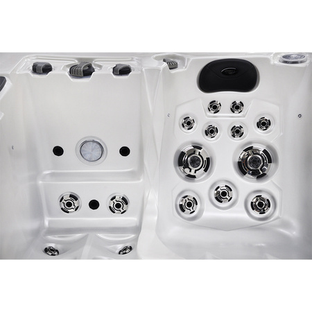 Vrtni jacuzzi SPA749 200x135 – SPA kada s mlaznicama i LED rasvjetom