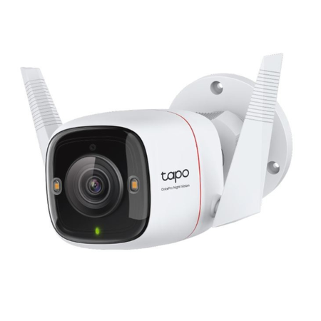 TP-LINK Wi-Fi Camera Tapo C325WB - Sorveglianza IP da esterno 2688x1520, ColorPro, IP66, Wi-Fi, ampio angolo di visuale 127° - La migliore telecamera per proteggere casa e giardino