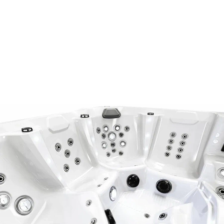 Jacuzzi extérieur 6 personnes – baignoire SPA de luxe avec hydromassage