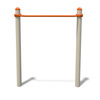 S832.3 Einzelne Klimmzugstange 1,1x0,9 m | Outdoor Fitness | Calisthenics